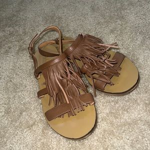 Brown Sandals Size 7